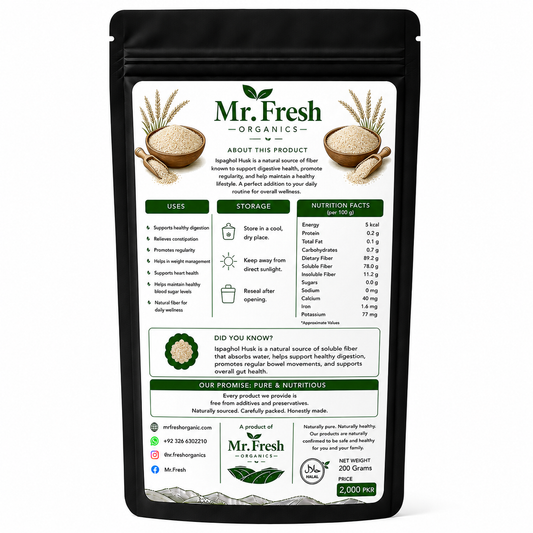 Ispaghol Husk - Psyllium Husk